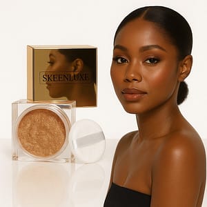 Skeenluxe Setting Powder- Elevate your makeup game with the SKEENLUXE Matte Finish Setting Powder